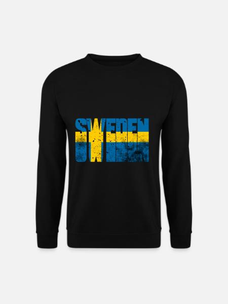 Schweden - Unisex Pullover - Schwarz