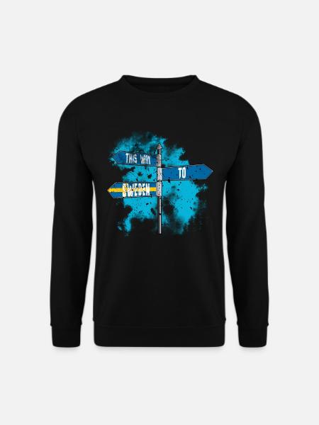 Suède - Sweat-shirt Unisexe - noir