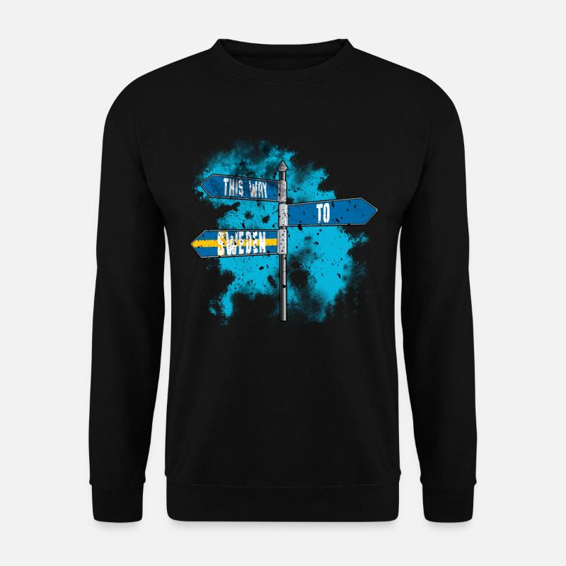 Sweden - Unisex Sweatshirt - black