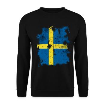 Suède - Sweat-shirt Unisexe - noir - Devant - Alina (178cm) & Michal (187cm)