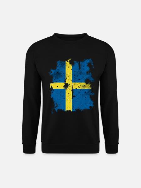 Schweden - Unisex Pullover - Schwarz