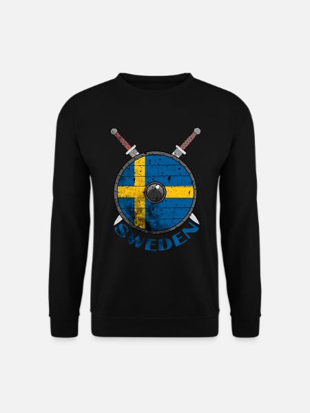Schweden - Unisex Pullover - Schwarz