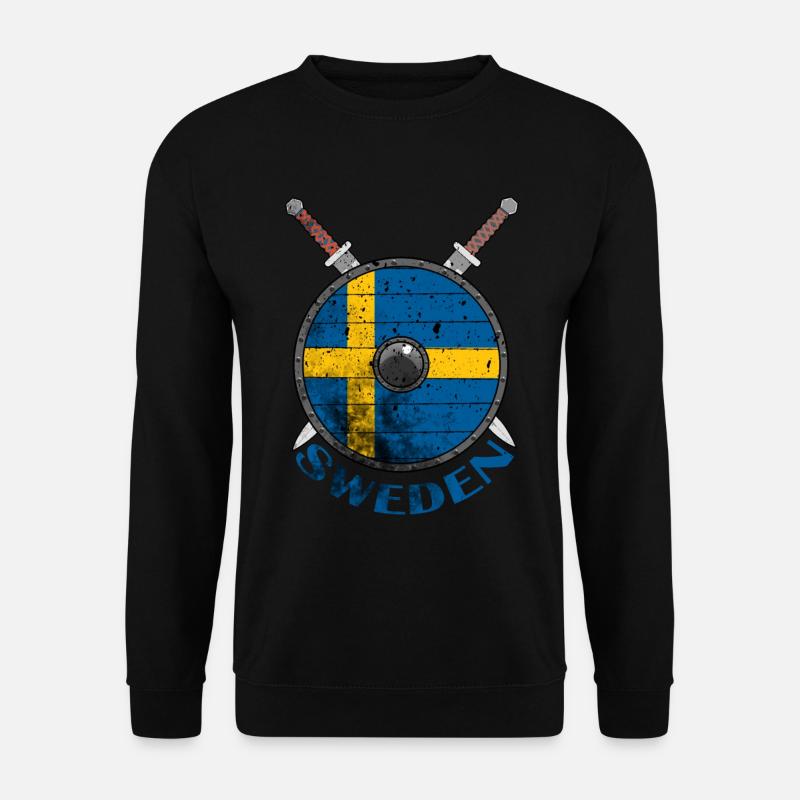 Schweden - Unisex Pullover - Schwarz