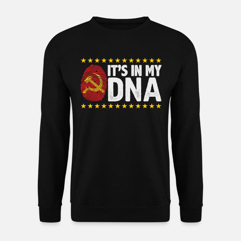 USSR sowjet union kommunismus kommunist soviet - Unisex Pullover - Schwarz