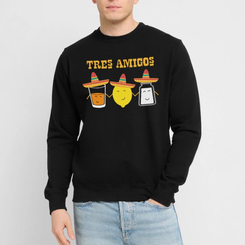 Tequila Freunde , Salz,Limone oder Zitrone und Unisex Pullover