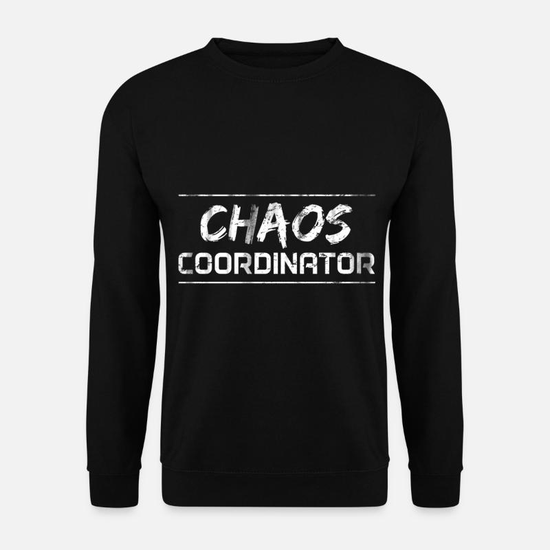 Chaos Koordinator - Unisex Pullover - Schwarz