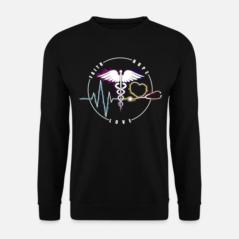Nurse 1 REVISED - Unisex Sweatshirt - black