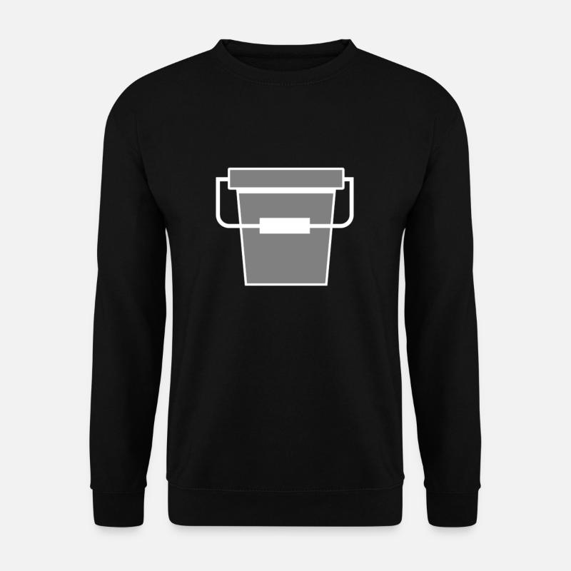 seau - Sweat-shirt Unisexe - noir
