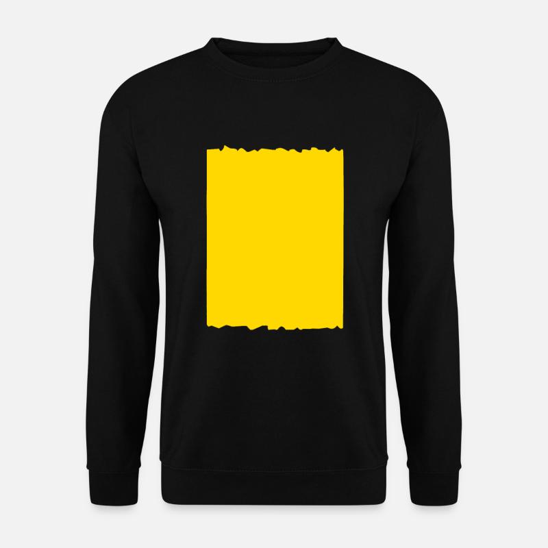 hintergrund gelb - Unisex Pullover - Schwarz