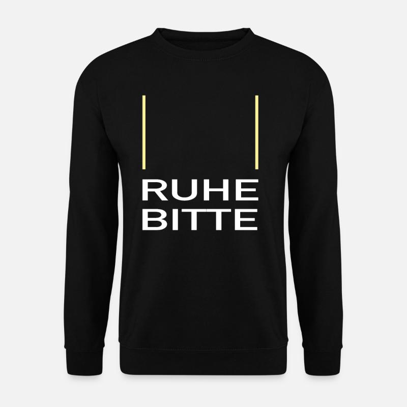 Synchron sprechen Synchronsprecher Synchronarbeit - Unisex Pullover - Schwarz