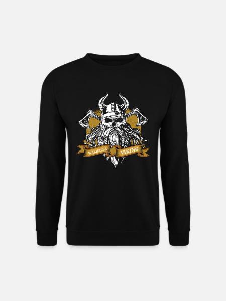 Valhalla - Viking - Unisex Sweatshirt - black