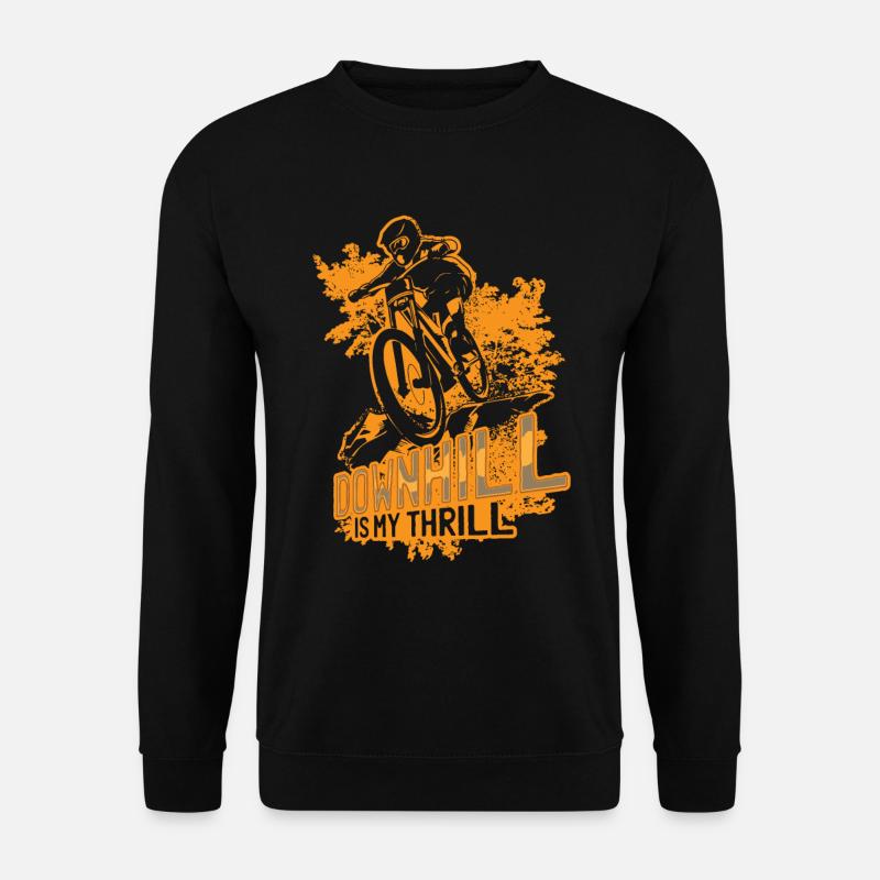Downhill - Unisex Pullover - Schwarz