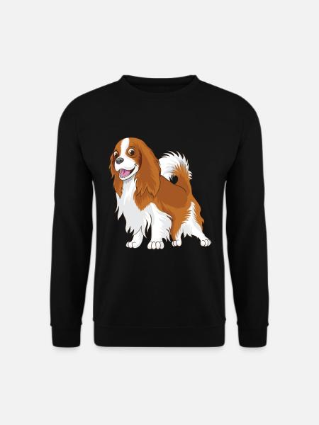 Cavalier Cavalier King Charles Spaniel - Unisex Pullover - Schwarz