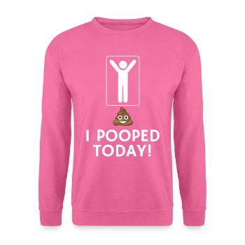 Scheiße Poop Designs - Unisex Pullover - Pink - Vorne