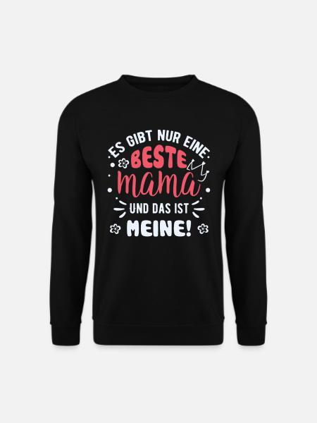 Mama, Baby, Geburt - Unisex Pullover - Schwarz