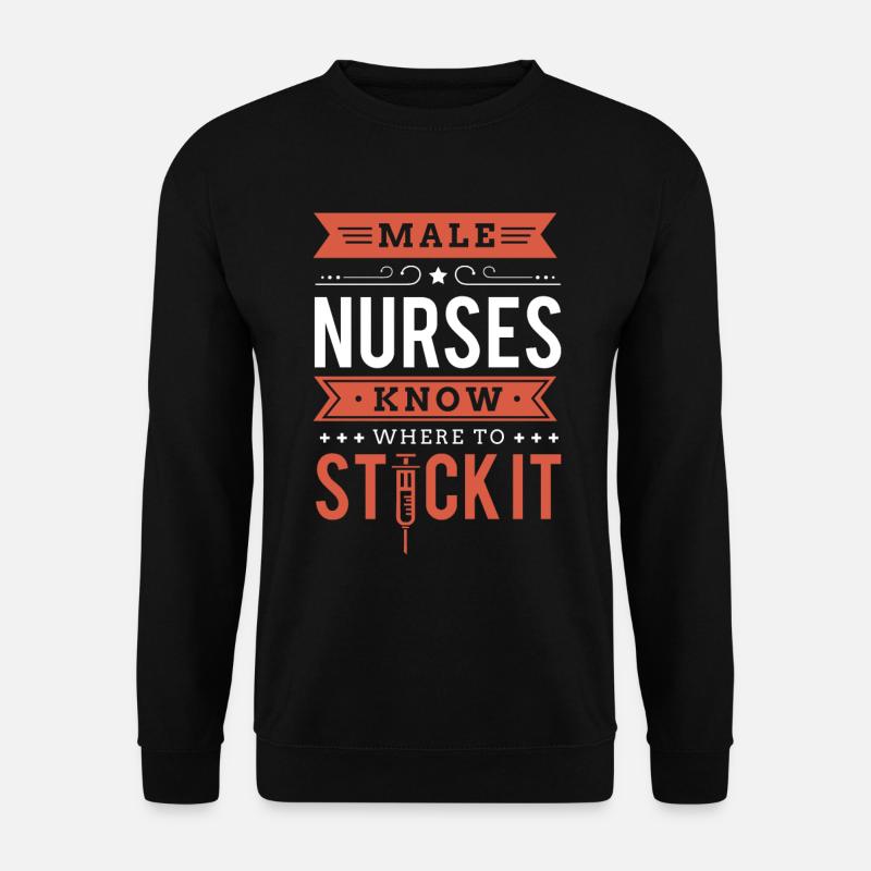 Krankenpfleger - Unisex Pullover - Schwarz