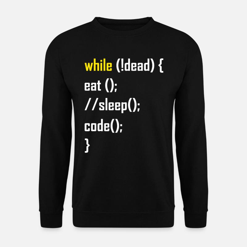 Programmer programming gift - Unisex Sweatshirt - black