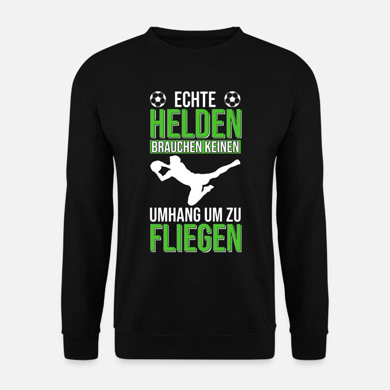 Torwart Torhüter Keeper Fussball - Unisex Pullover - Schwarz