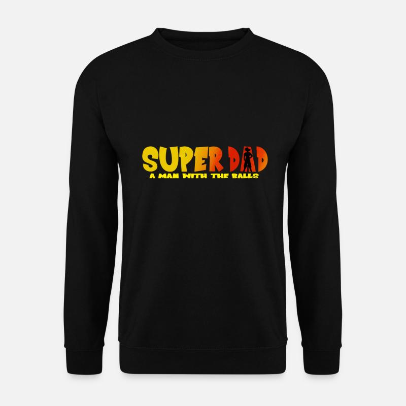 SUPER DAD - Unisex Sweatshirt - black