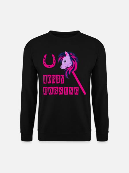 Hobby Horsing Hobby Horse - Unisex Pullover - Schwarz