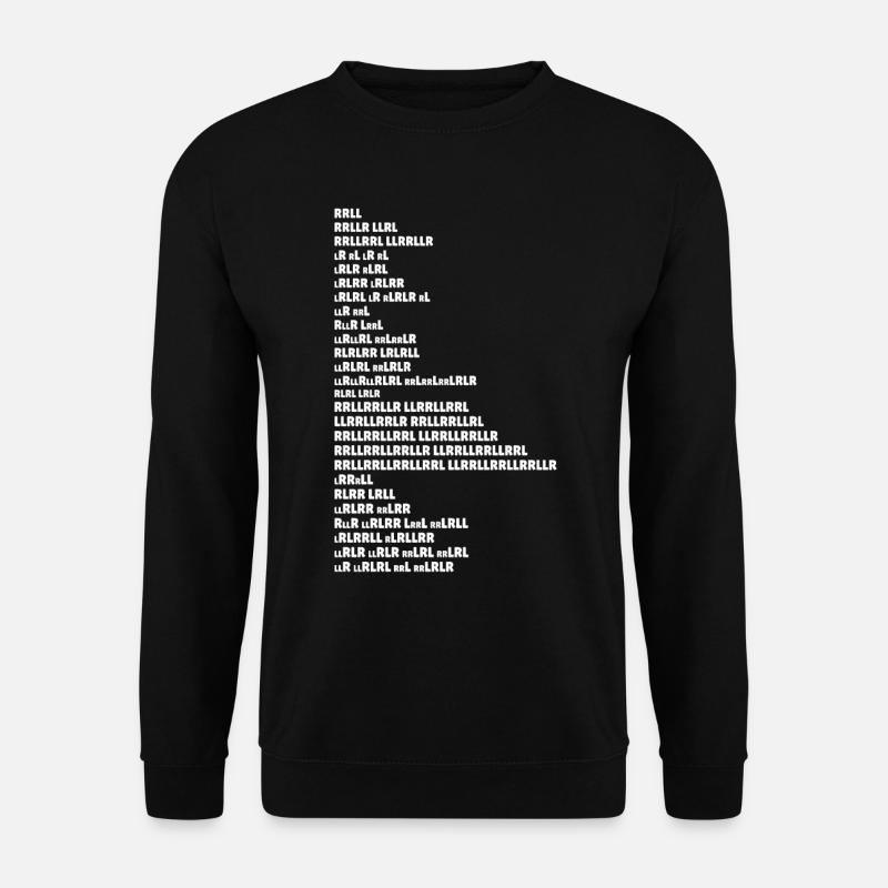 Cadeau de batteur de rudiments de tambour - Sweat-shirt Unisexe - noir