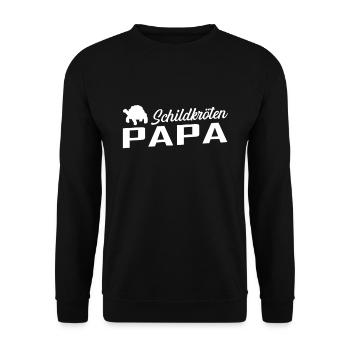 Tortues papa, cadeau - Sweat-shirt Unisexe - noir - Devant - Alina (178cm) & Michal (187cm)
