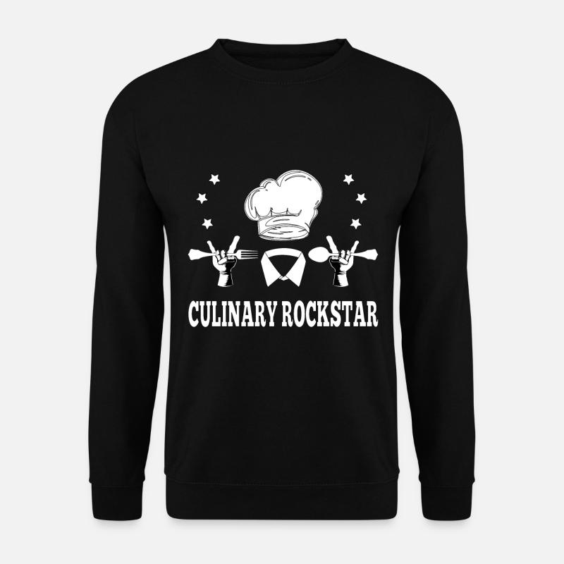 Kochkunst Star - Küchenchef Geschenk - Unisex Pullover - Schwarz