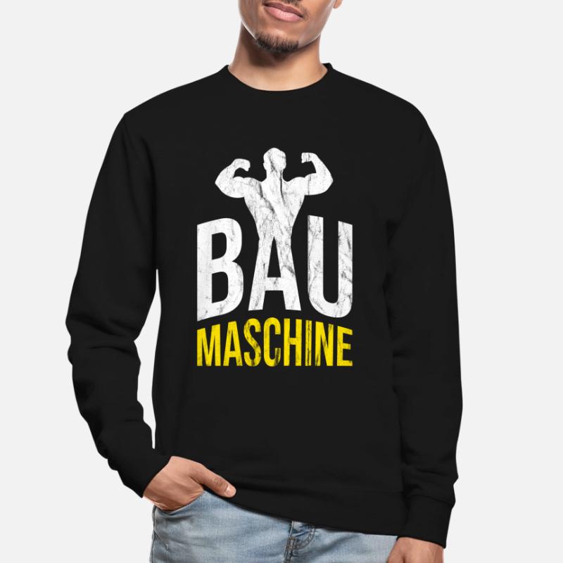 Construction machine construction worker builder builder Unisex Sweatshirt