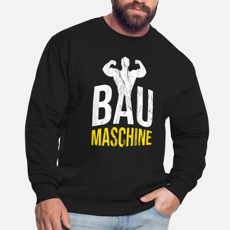 Construction d’une machine à bâtir Construction Maître d’ouvrage Sweat-shirt Unisexe