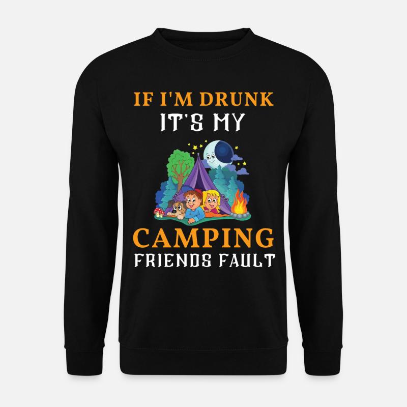 camping - Unisex Sweatshirt - black