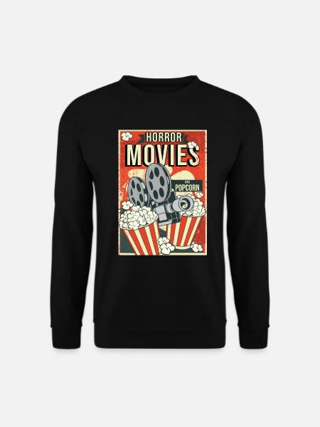 Horrorfilme Horrorfilm Horror Film Poster Geschenk - Unisex Pullover - Schwarz