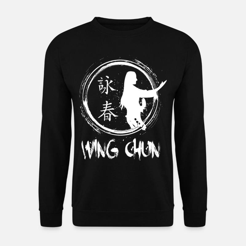 Wing chun Wingtsun - Sweat-shirt Unisexe - noir