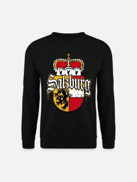 Salzburg Wappen Salzburger Patriot - Unisex Pullover - Schwarz