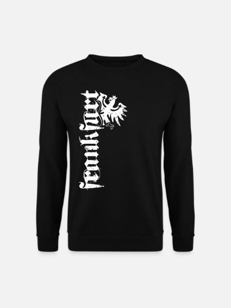 Frankfurt Frankfurter Jungs Fußball Fan Fußballfan - Unisex Pullover - Schwarz