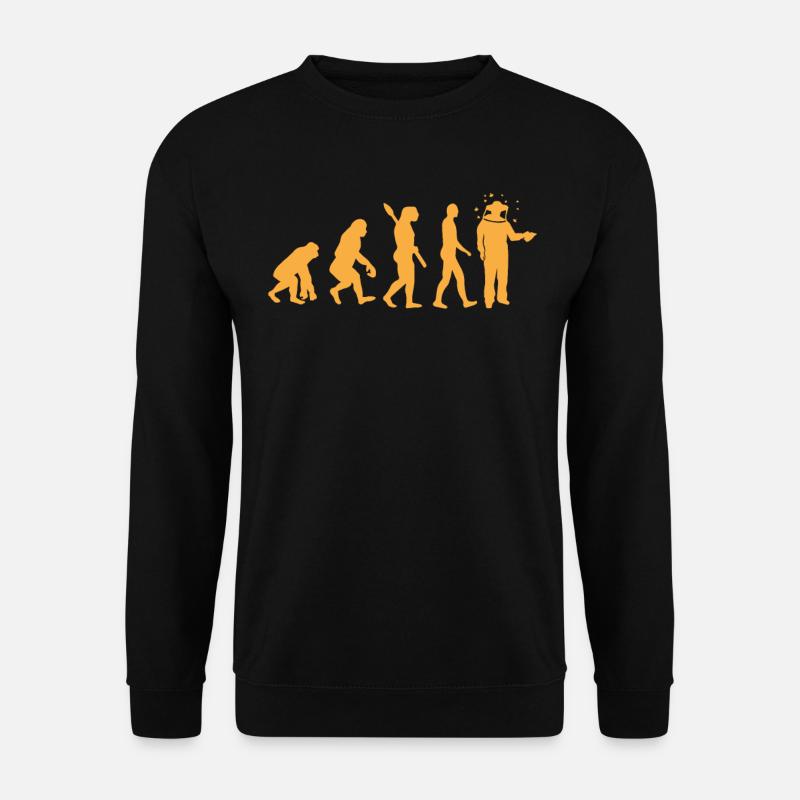 Evolution Beekeeper Beekeeping Bee Whisperer - Unisex Sweatshirt - black