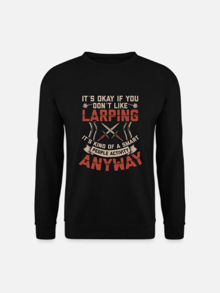 Live Action Role Play | Geschenkidee - Unisex Pullover - Schwarz