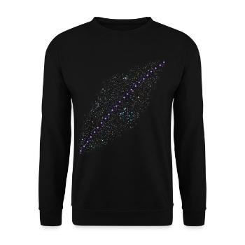 starlink Space Internet - Sweat-shirt Unisexe - noir - Devant - Alina (178cm) & Michal (187cm)