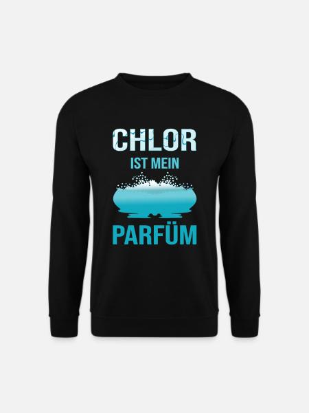 Schwimmer Schwimmlehrer Lustiger Spruch Schwimmen - Unisex Pullover - Schwarz