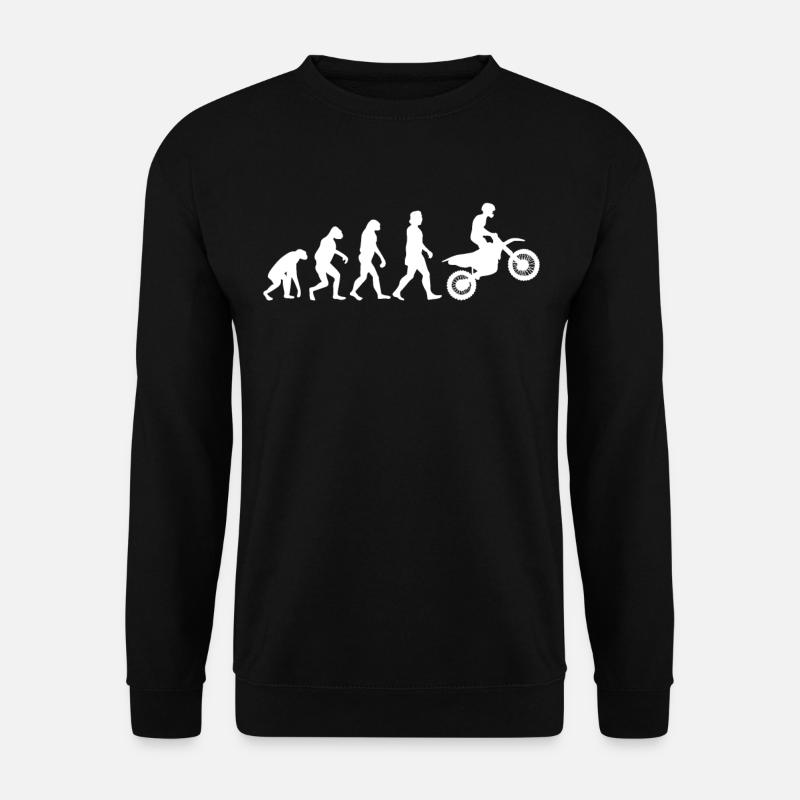 Motocross Cross MX Gift - Unisex Sweatshirt - black