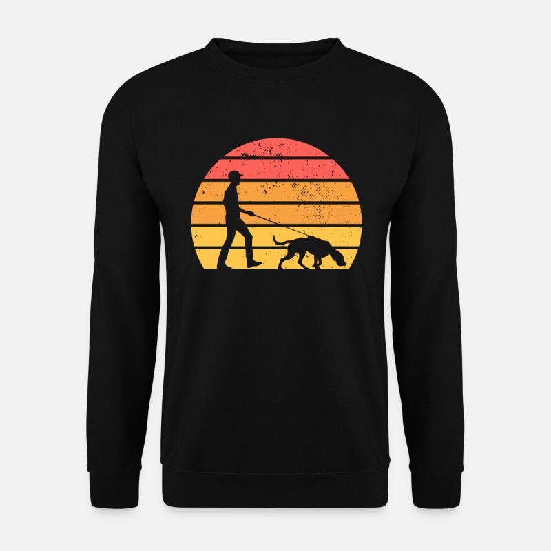 Mantrailing Mantrailer Hundesport Fährtenhund - Unisex Pullover - Schwarz