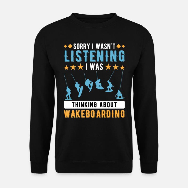 Wakeboard Wakeboarding Wakeboarder - Unisex Sweatshirt - black