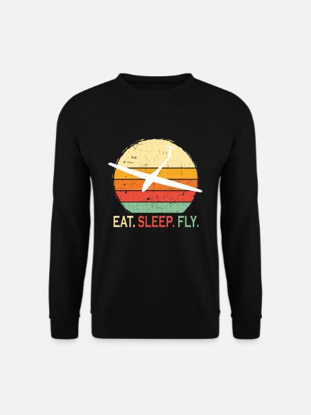 Gliders and gliders - Unisex Sweatshirt - black
