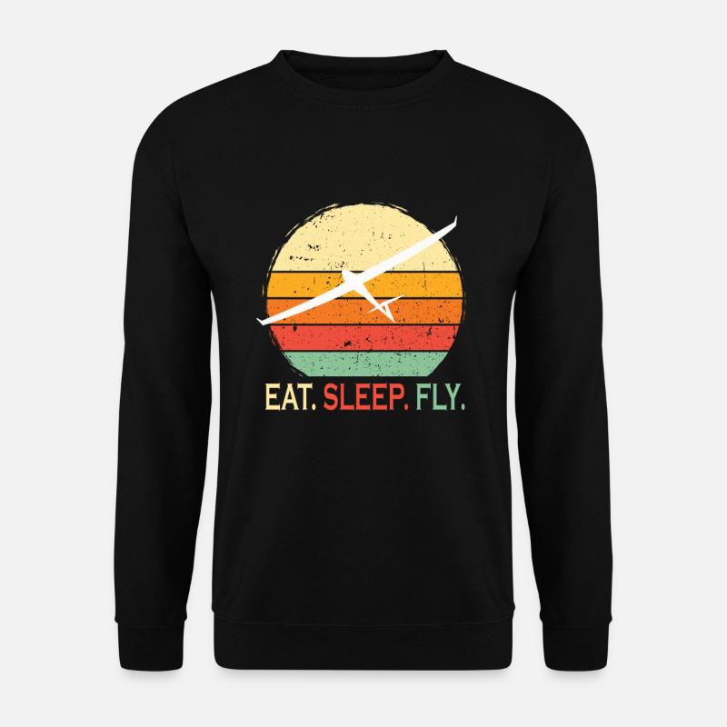 Gliders and gliders - Unisex Sweatshirt - black