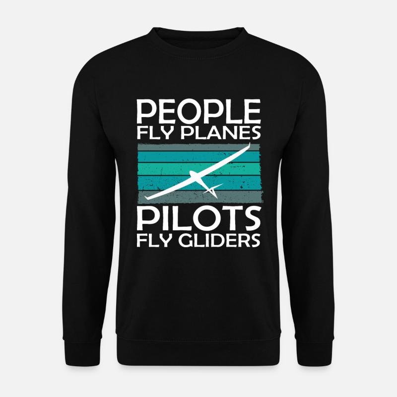 Gliders and gliders - Unisex Sweatshirt - black