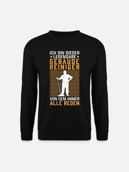 Legendärer Gebäudereiniger Fensterputzer - Unisex Pullover - Schwarz