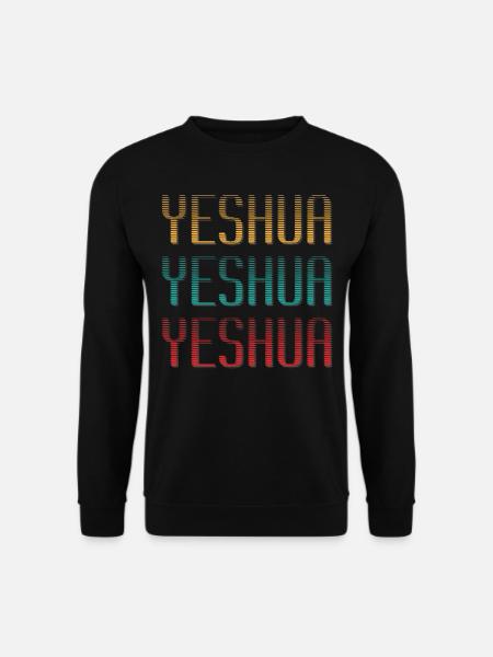 Jesus - Yeshua - Unisex Sweatshirt - black