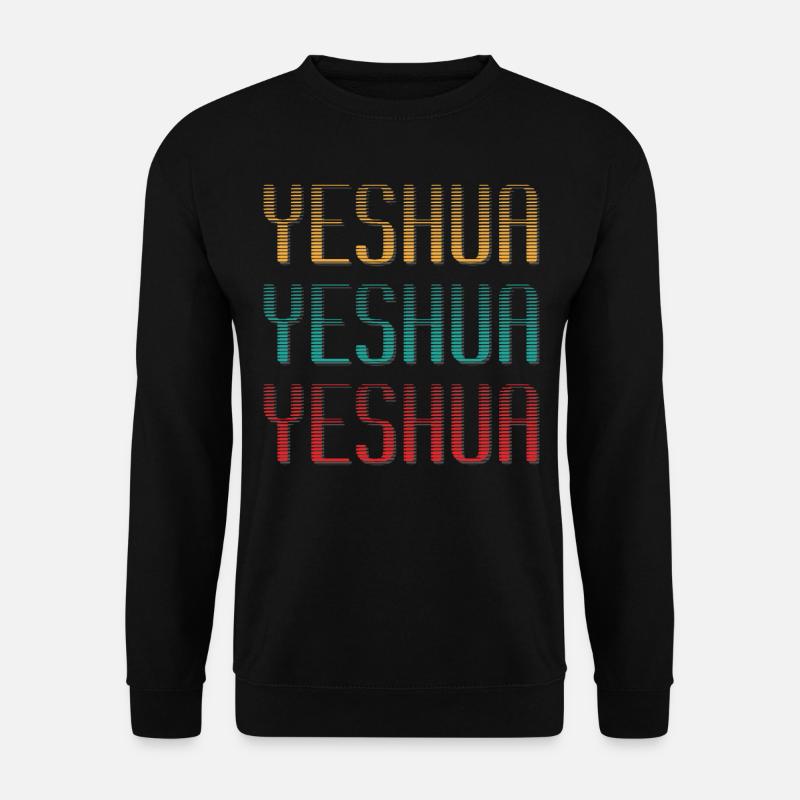 Jésus - Yeshoua - Sweat-shirt Unisexe - noir