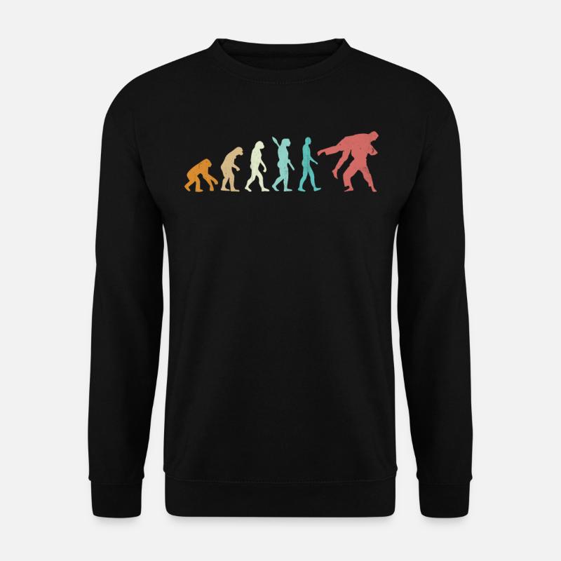 Evolution Jiu Jitsu Arts Martiaux - Sweat-shirt Unisexe - noir