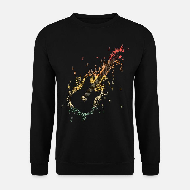 Guitariste Guitariste Guitariste Guitariste - Sweat-shirt Unisexe - noir