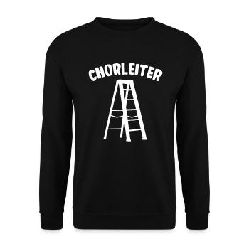 Chorleiter Orchester Dirigent Chor Chorleiter - Unisex Pullover - Schwarz - Vorne - Alina (178cm) & Michal (187cm)